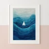 Ocean Serenity Coastal wall art prints