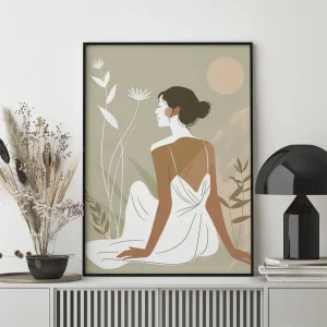 Botanical Daydream Beauty wall art prints