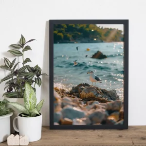 Seaside Serenity Coastal wall art prints