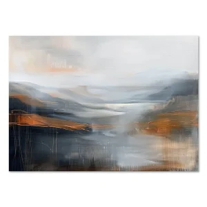 Misty Mountain Dream Mountains large wall art