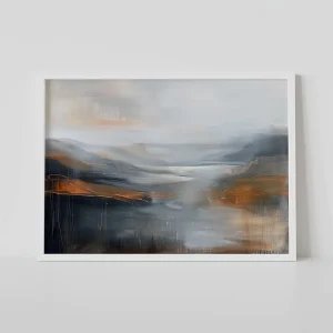 Misty Mountain Dream Mountains wall art prints