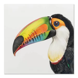 Tropical Toucan Splendour Bird large wall art