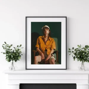 Bold Confidence Beauty wall art prints