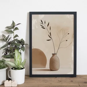 Essence of Simplicity Leaf wall art prints