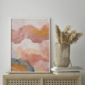 Waves of Serenity Aboriginal wall art prints