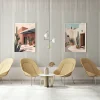 Mediterranean Courtyard Duo Coastal poster prints