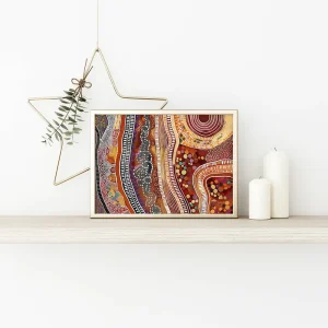 Dreamtime Harmony Aboriginal wall art prints