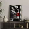 Red Allure Beauty canvas prints