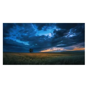 Solitary Twilight Landscape large wall art