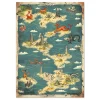 Enchanted Isles Cartoon large wall art
