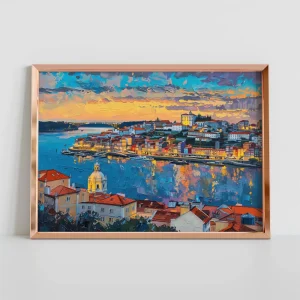 Twilight Reflections Architecture wall art prints