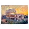 Roman Sunset Landmark large wall art
