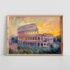 Roman Sunset Landmark wall art prints