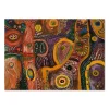 Desert's Vibrant Whispers Aboriginal large wall art