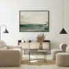 Serene Poolside Retreat Palm Tree poster prints