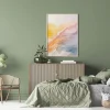 Sunrise's Lively Brush Abstract poster prints