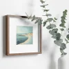 Coastal Curve Serenity Beach canvas prints
