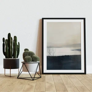 Silent Shores Embrace Coastal wall art prints