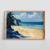 Tropical Cove Retreat Beach wall art prints