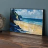Tropical Cove Retreat Beach canvas prints