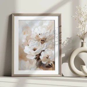 Blooming Petals Harmony Floral wall art prints