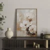 Blooming Petals Harmony Floral canvas prints