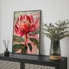 Exotic Protea's Charm Floral canvas prints