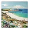 Sailboats by the Shore Beach large wall art