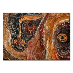Echoes of the Ancients Aboriginal large wall art