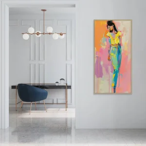 Urban Sunset Stroll Beauty wall art prints