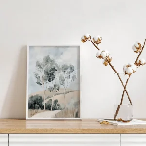 Eucalyptus Valley Whispers Landscape wall art prints