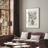 Olive Grove Stillness Leaf canvas prints
