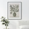 Olive Grove Stillness Leaf poster prints