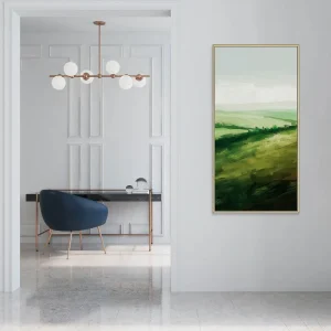 Rolling Green Horizon Landscape wall art prints