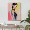 Neon Muse Awakening Beauty poster prints