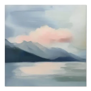 Whispers of the Dawn Mountains large wall art