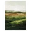 Expanse of Verdant Calm Landscape large wall art