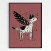 Flight of Whimsy Pup Kids wall art prints