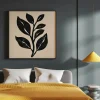 Bold Leaf Silhouette Leaf poster prints
