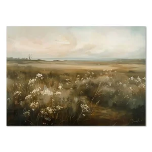 Whispering Prairie Winds Landscape large wall art
