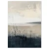 Gentle Shores at Dusk Landscape large wall art