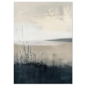 Gentle Shores at Dusk Landscape large wall art