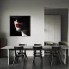 Enigmatic Red Lips Sexy poster prints