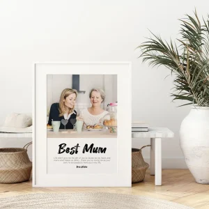 best mum photo collage close up view