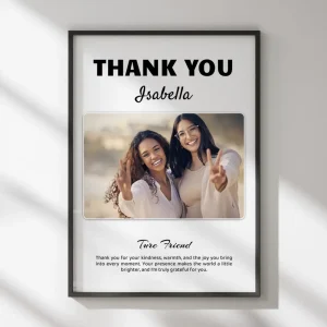 thank you note collage close up view