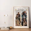 family time photo collage close up view