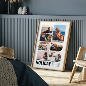 holiday moments photo collage side view