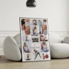 pregnancy photo collage side view