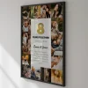 anniversary photo collage side view