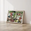 our family photo collage side view
